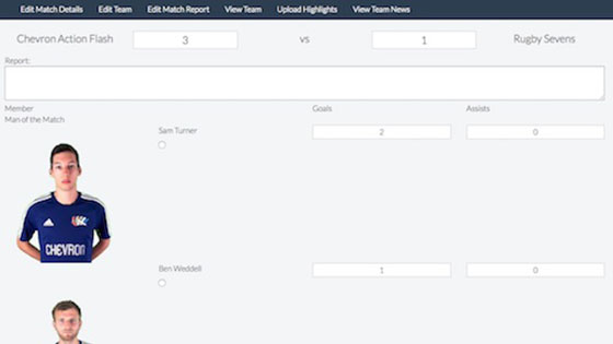 Image showing Match Reports